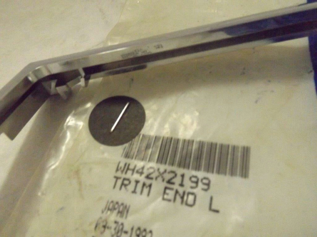 GENERAL ELECTRIC WASHER WH42X2199 END TRIM NEW GENERAL ELECTRIC WASHER WH42X2199 END TRIM NEW